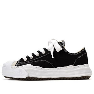 Maison MIHARA YASUHIRO HANK OG Sole Canvas Low 'Black White' A05FW702-BLK